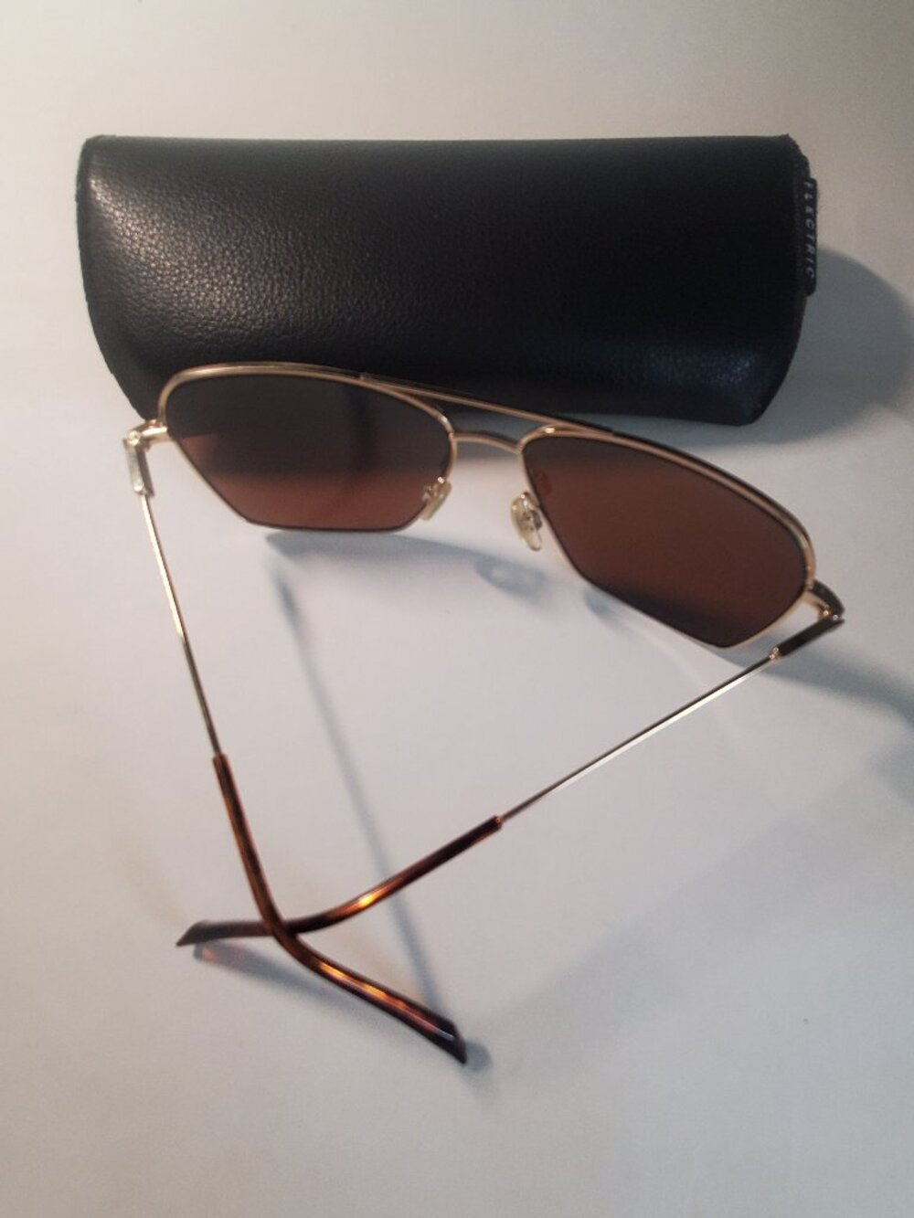 ELECTRIC EYEWEAR UNISEX SQUARE AVIATOR SUNGLASSES